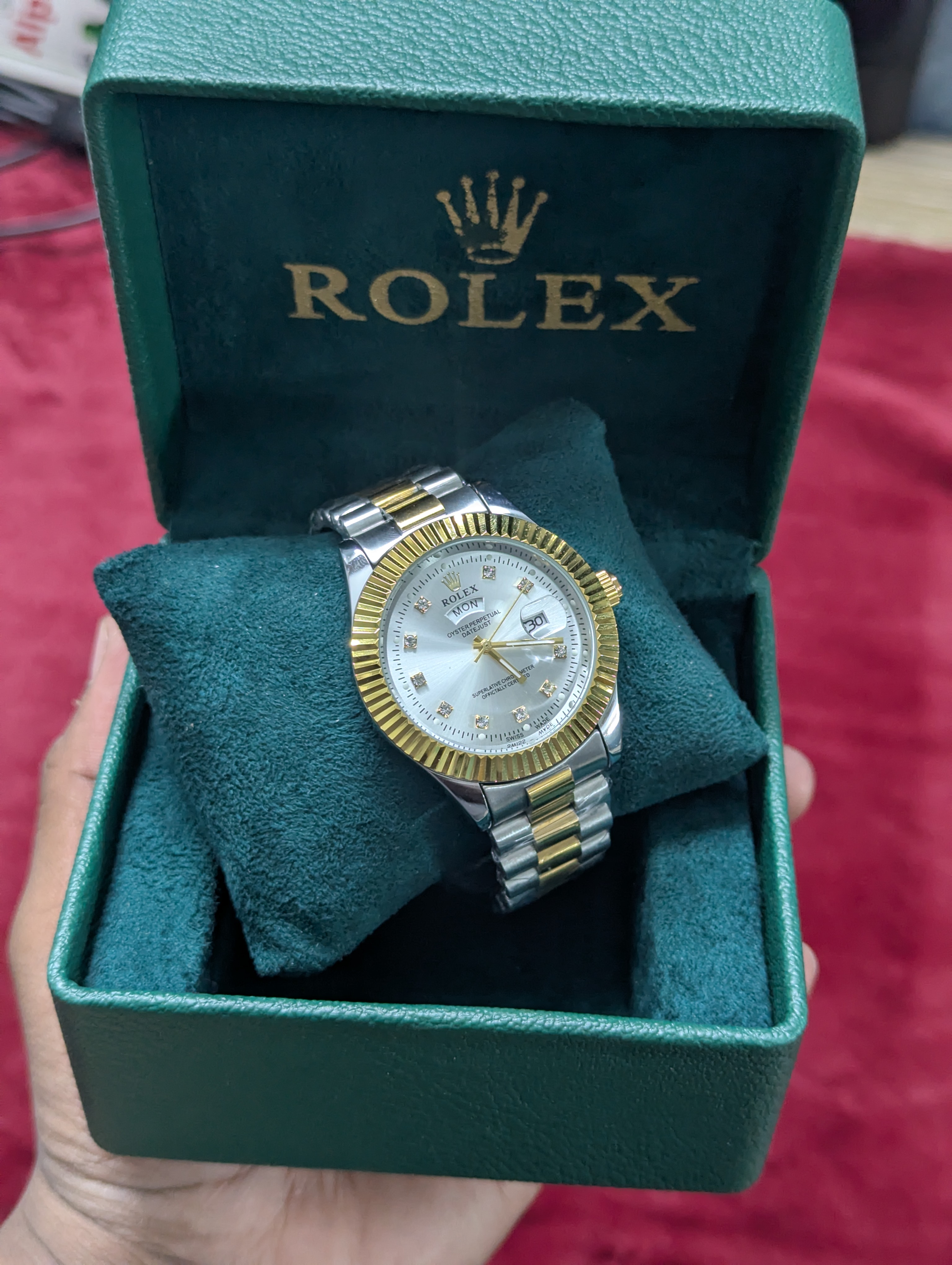 Rolex Watch - White Dial