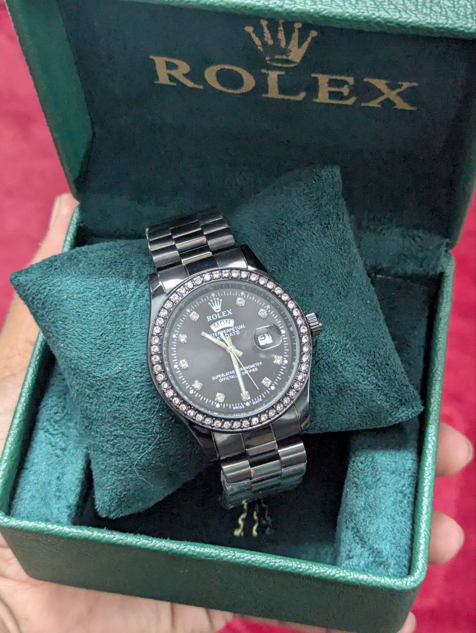 Rolex Watch - Black