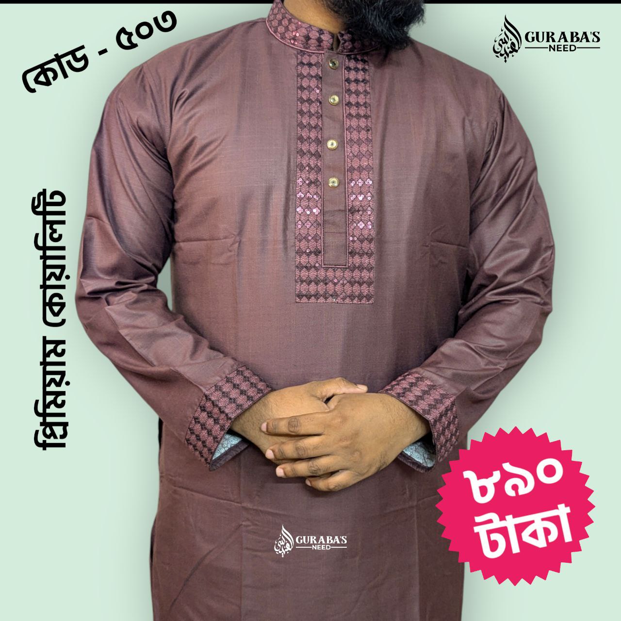 Embroidery Punjabi 503