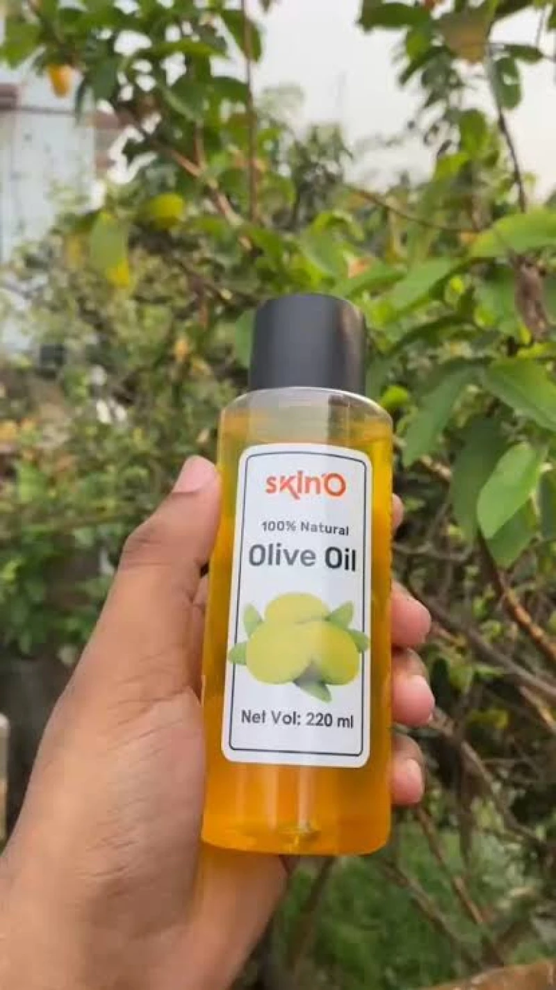 skin'O 100% Organic Olive Oil 220ml