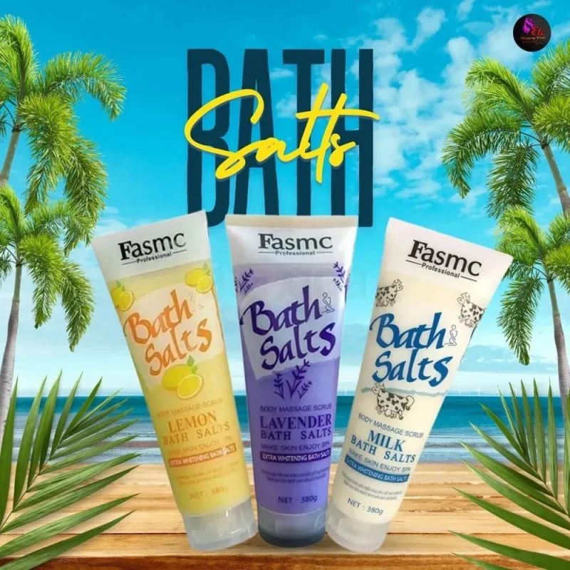 Fasmc Professional Bath Salts Body Massage Scrub with Extra Brightening Bath Salts- 380g
