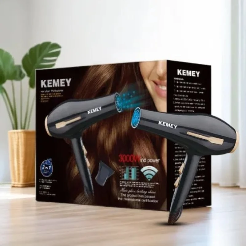 Kemey KM-2376 1000W Hair Dryer