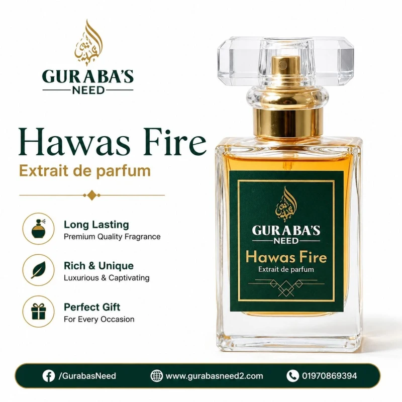 Hawas Fire Perfume For Men