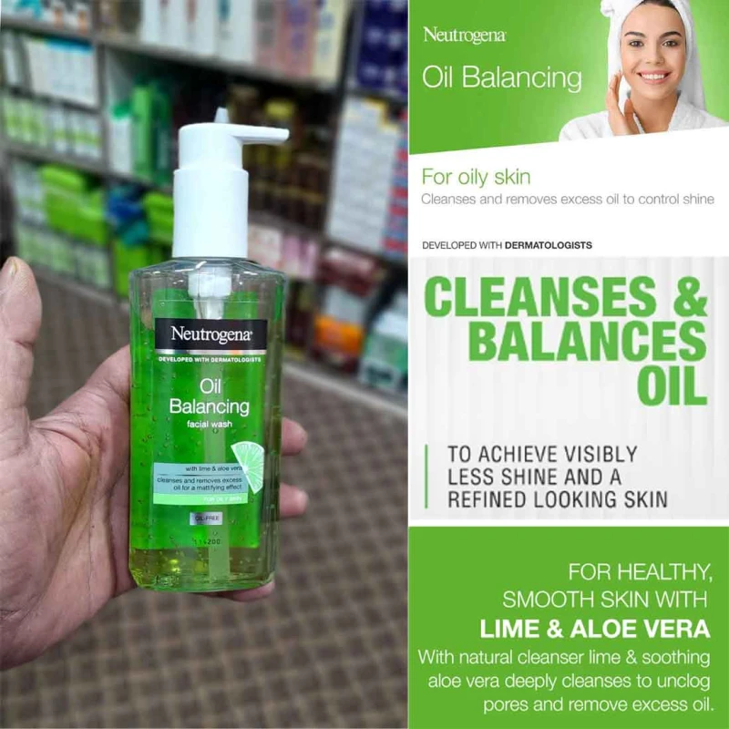 Neutrogena Oil Balancing Facial Wash-200ml